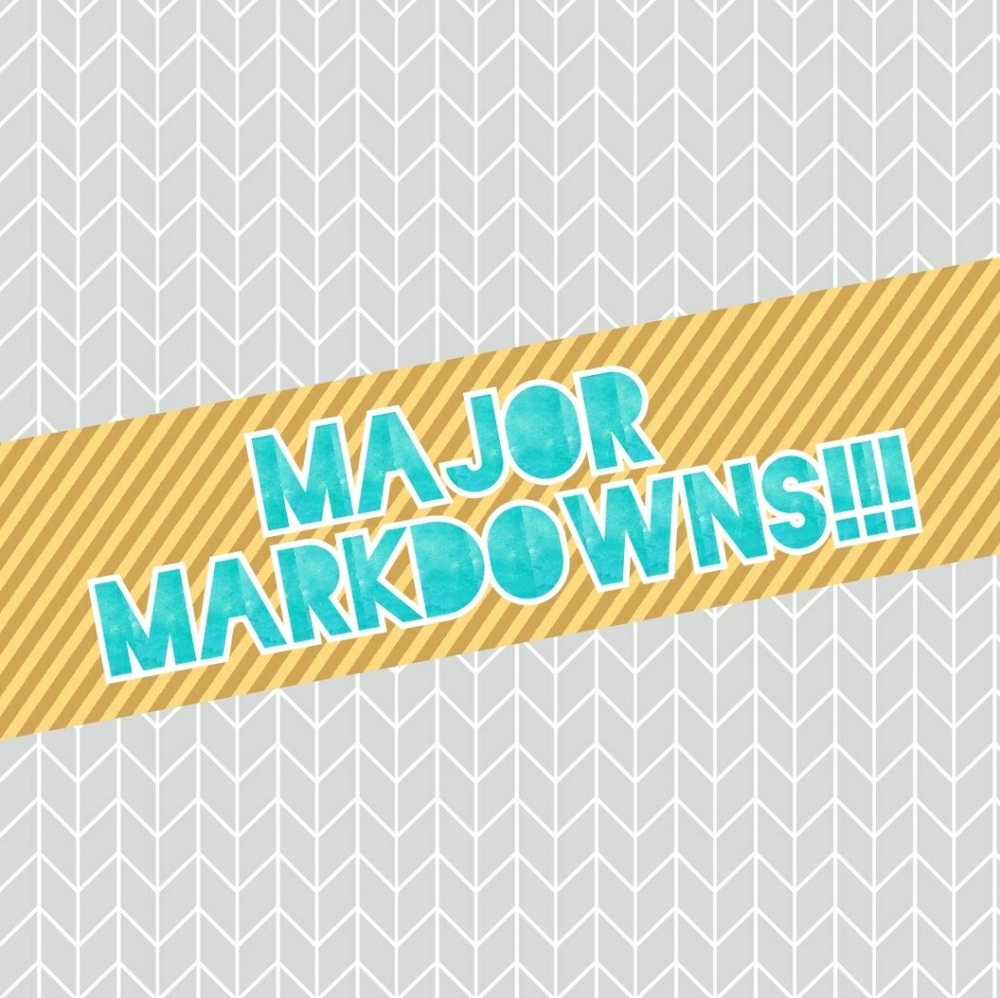 All items have been marked down!!!